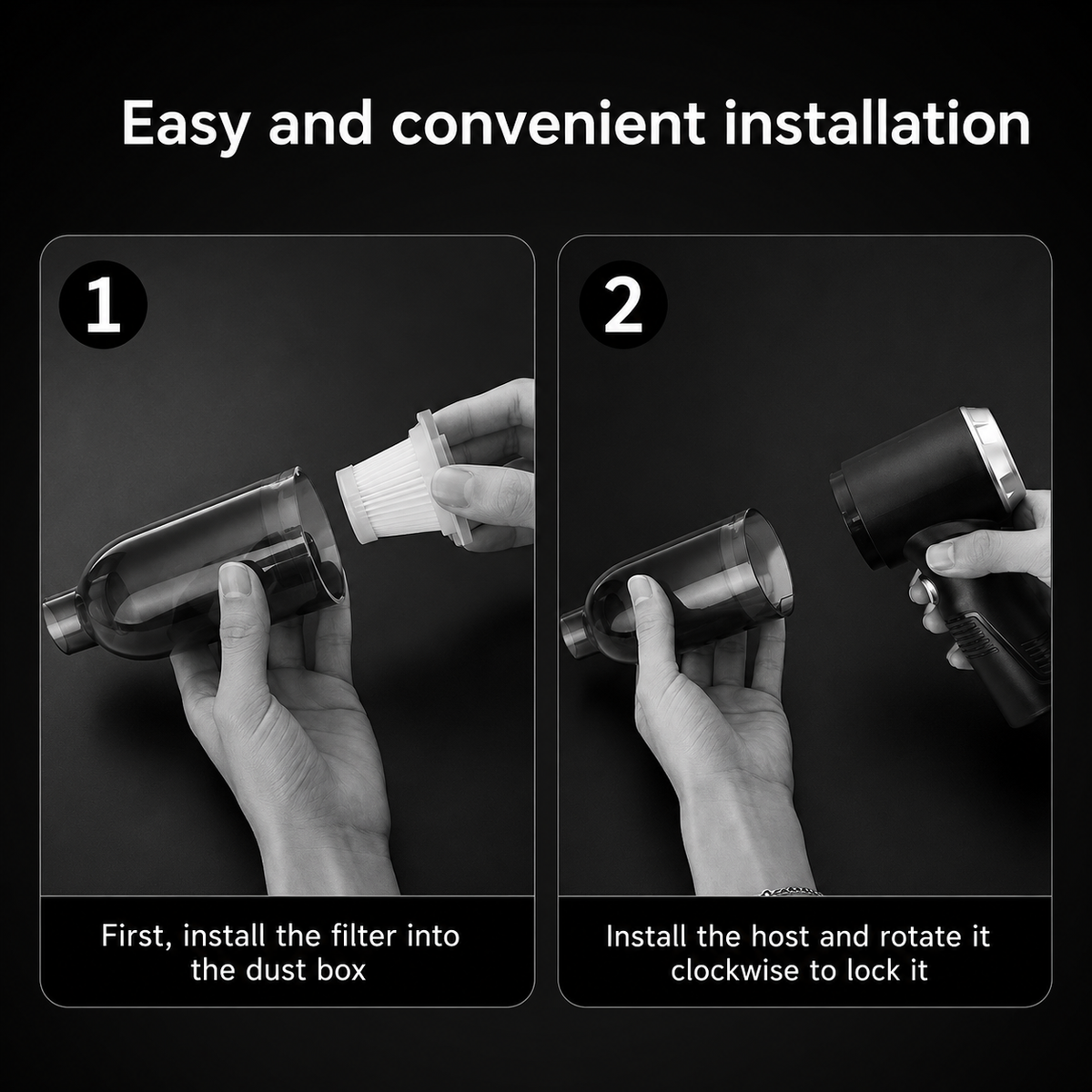 3 In 1 Car Mini Vacuum Cleaner